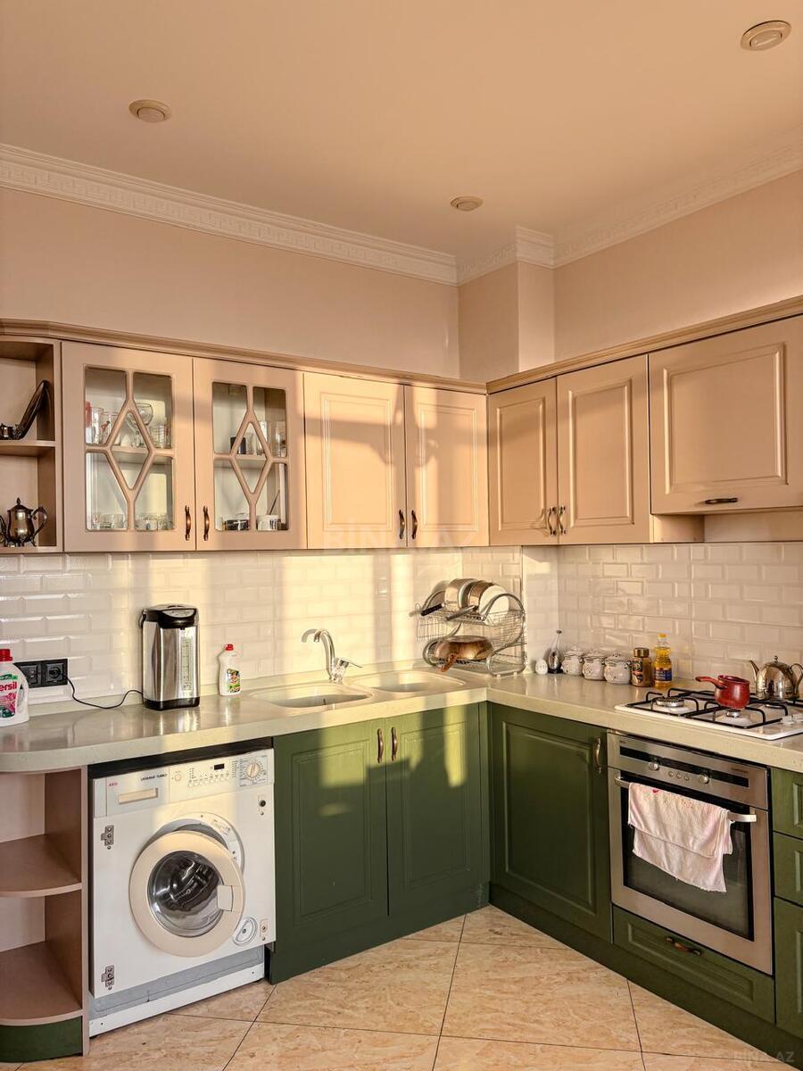 3 otaqlı yeni tikili - Elmlər Akademiyası m. - 150 m² (9)