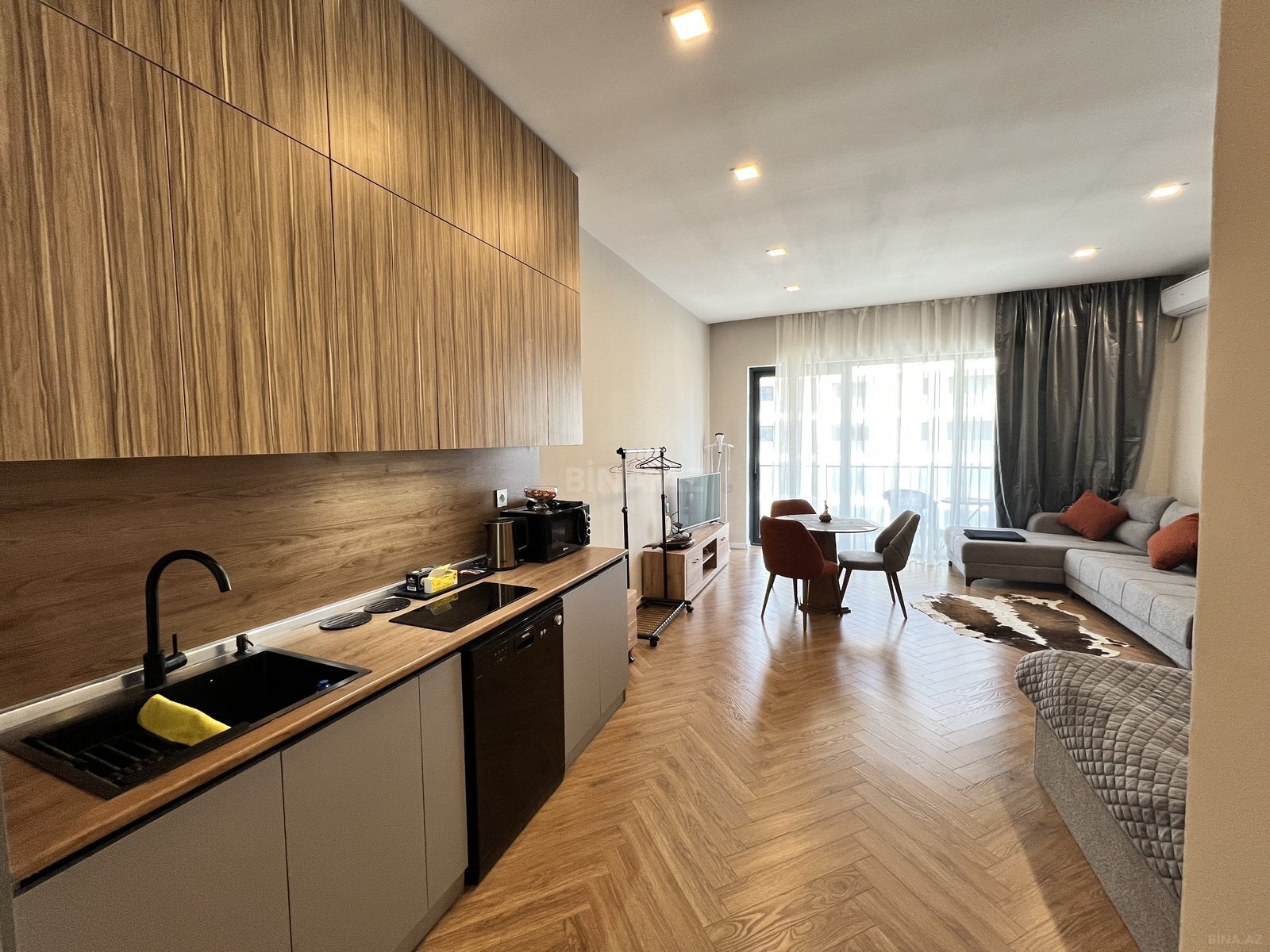 1-комн. новостройка - пос. Нардаран - 59 м² (4)