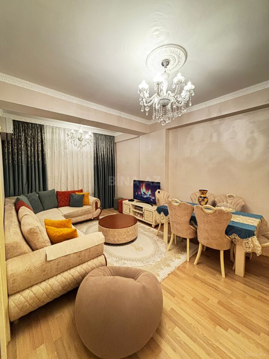 3 otaqlı yeni tikili - Elmlər Akademiyası m. - 80 m² (3)