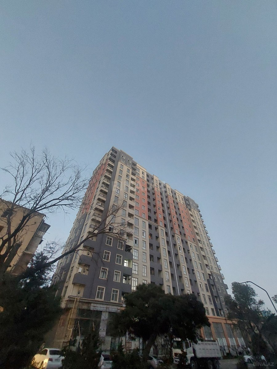 4 otaqlı yeni tikili - Qara Qarayev m. - 127 m² (1)