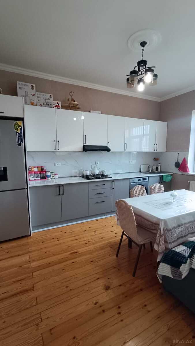 4 otaqlı həyət evi/bağ evi - Çiçək q. - 106 m² (15)