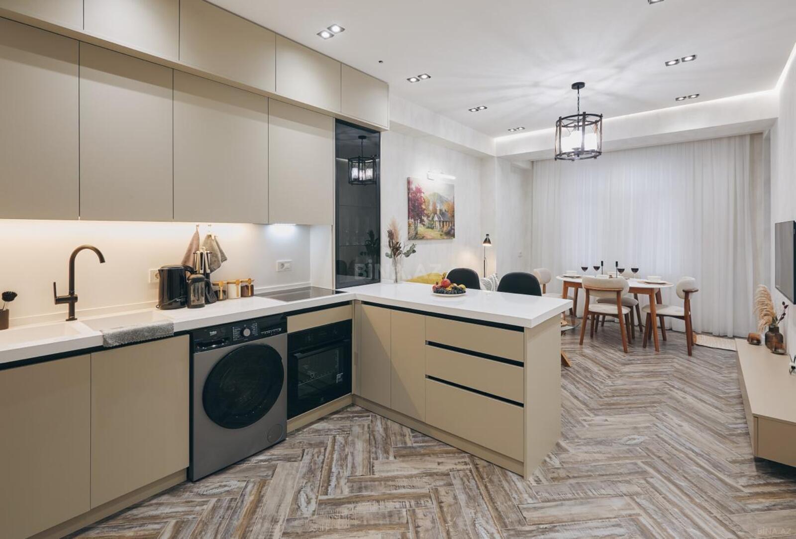 2 otaqlı yeni tikili - Şah İsmayıl Xətai m. - 78 m² (10)