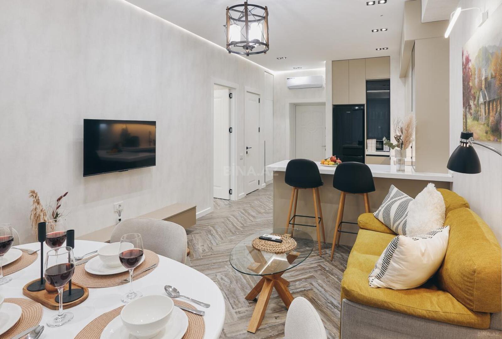 2 otaqlı yeni tikili - Şah İsmayıl Xətai m. - 78 m² (3)