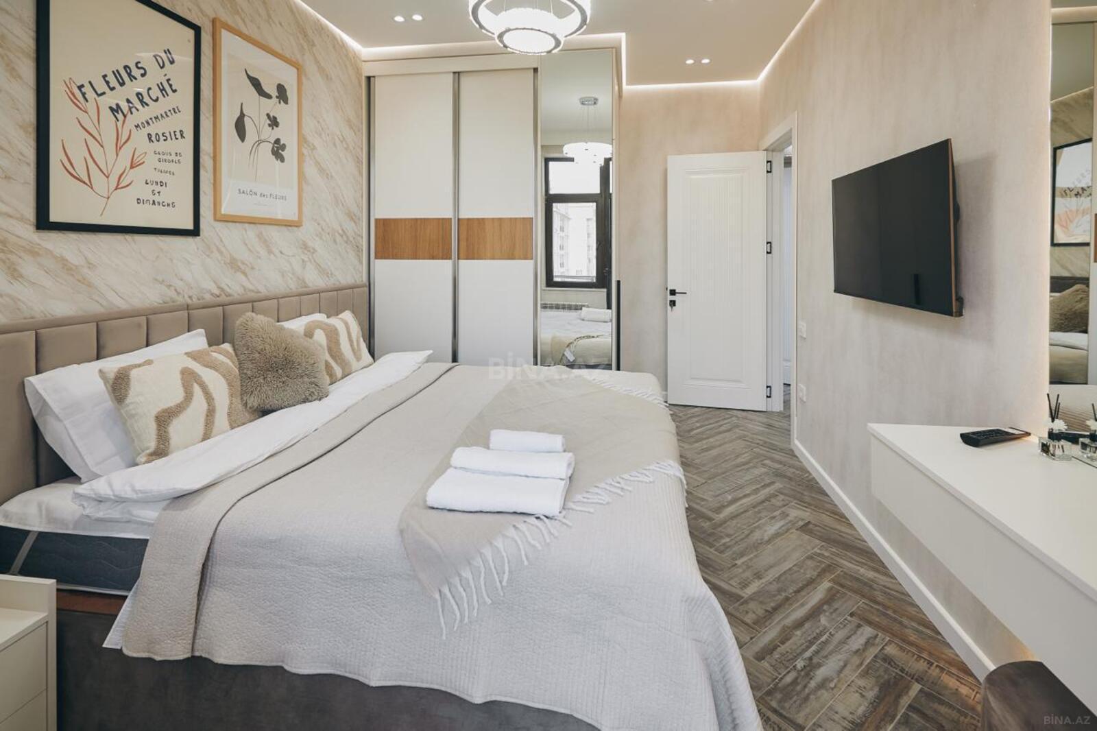2 otaqlı yeni tikili - Şah İsmayıl Xətai m. - 78 m² (13)