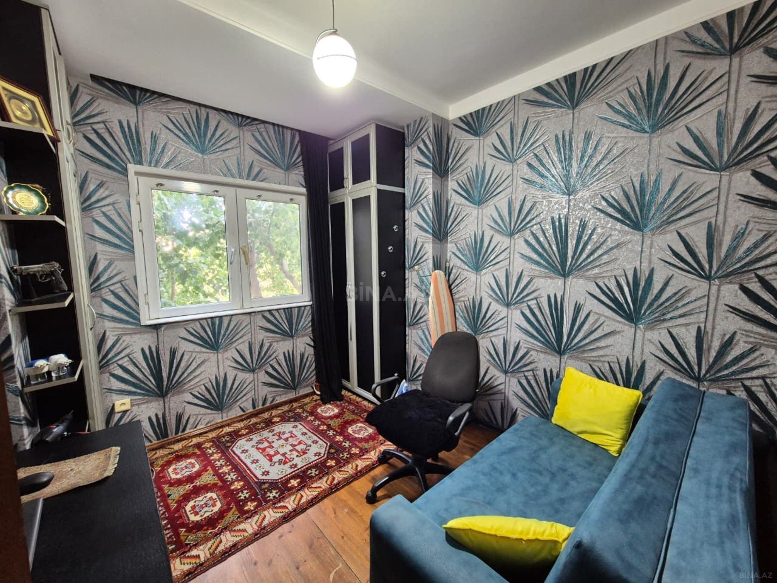 3 otaqlı köhnə tikili - İnşaatçılar m. - 70 m² (6)