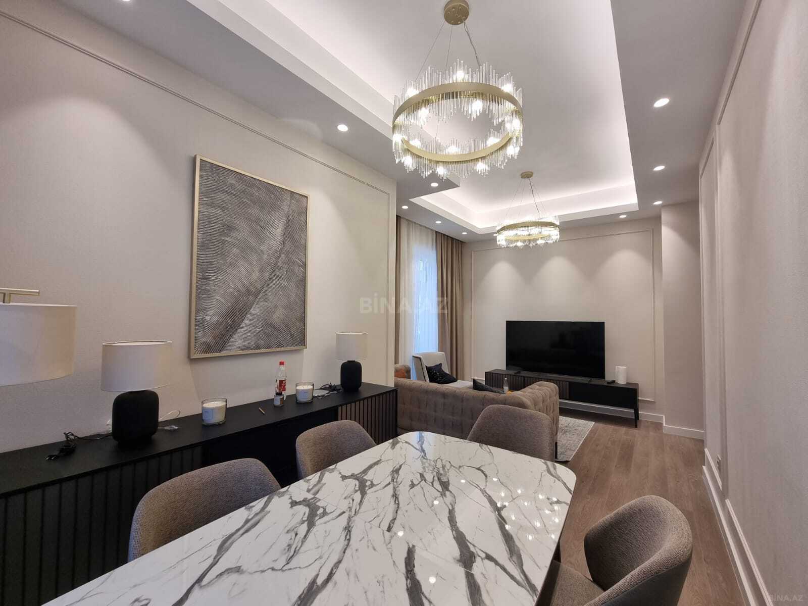 3 otaqlı yeni tikili - Ağ şəhər q. - 110 m² (2)