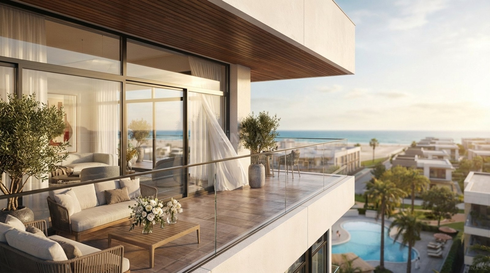 Satılır 1 otaqlı yeni tikili 136 m², Mərdəkan q., photo 11 from 14