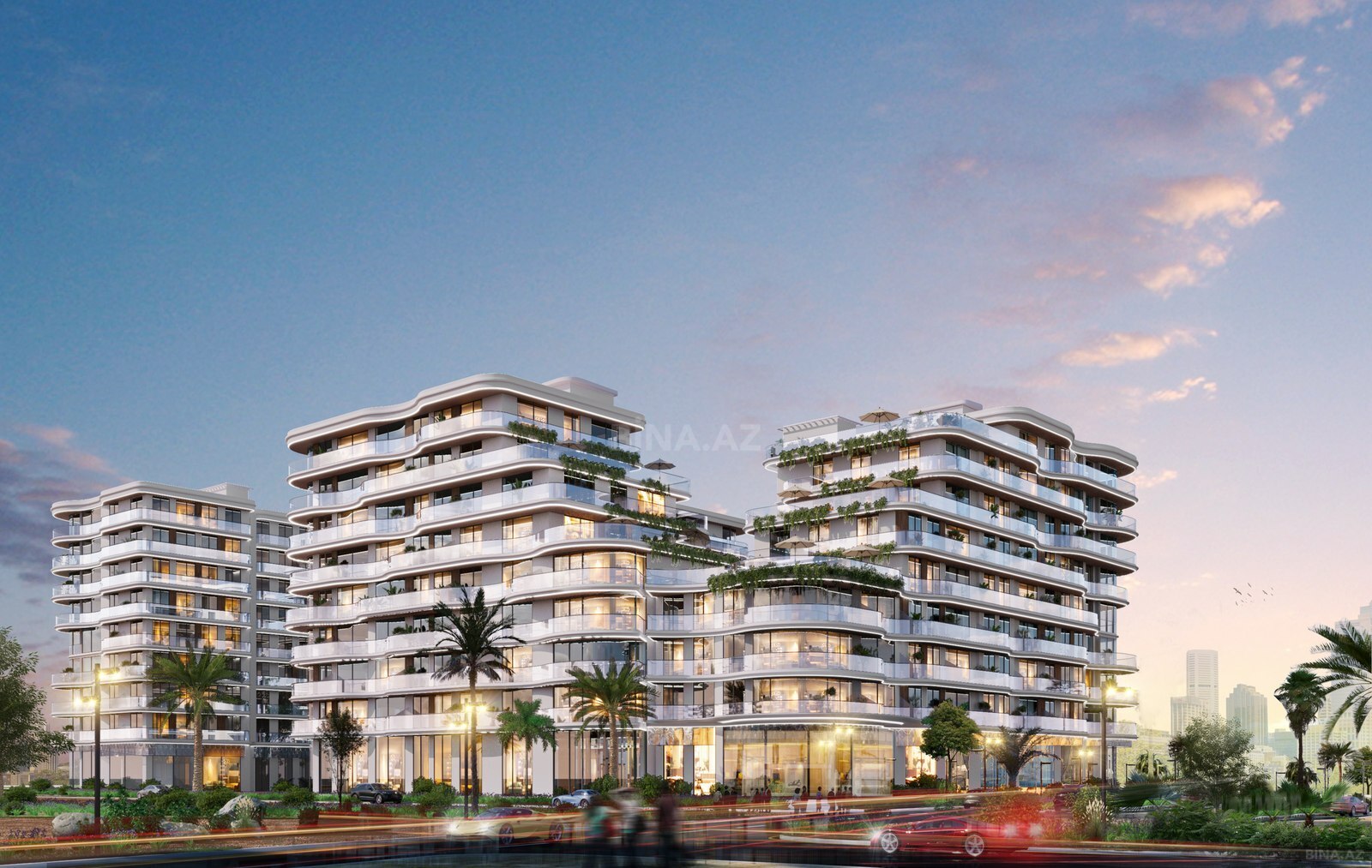 1 otaqlı yeni tikili - Nardaran q. - 60.7 m² (10)