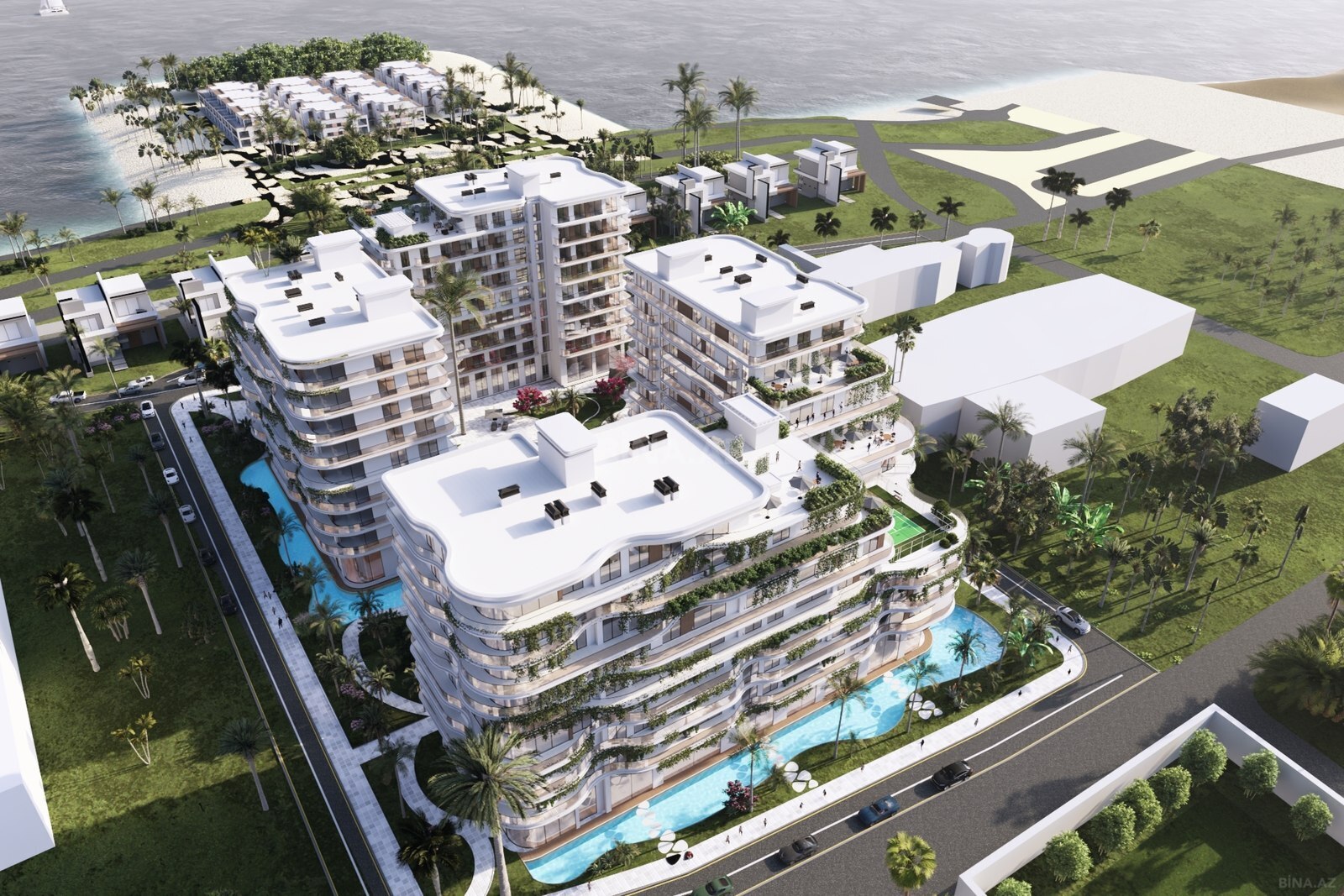 1 otaqlı yeni tikili - Nardaran q. - 60.7 m² (13)