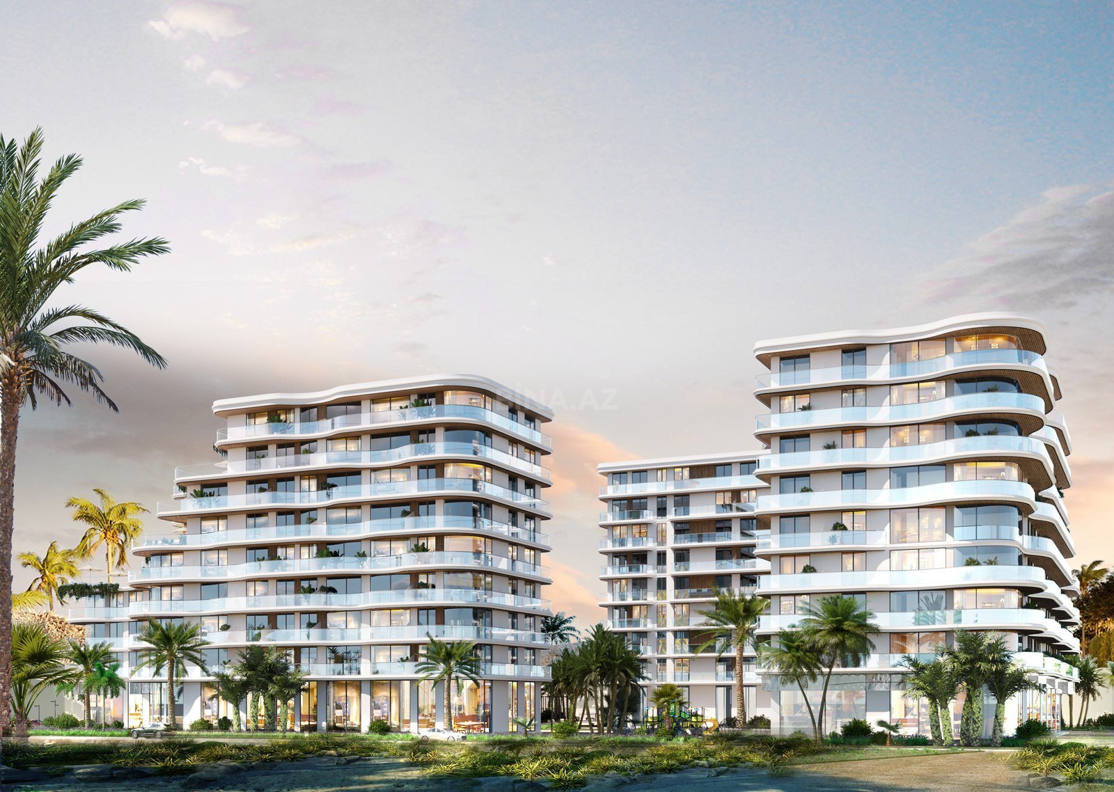 1 otaqlı yeni tikili - Nardaran q. - 60.7 m² (7)