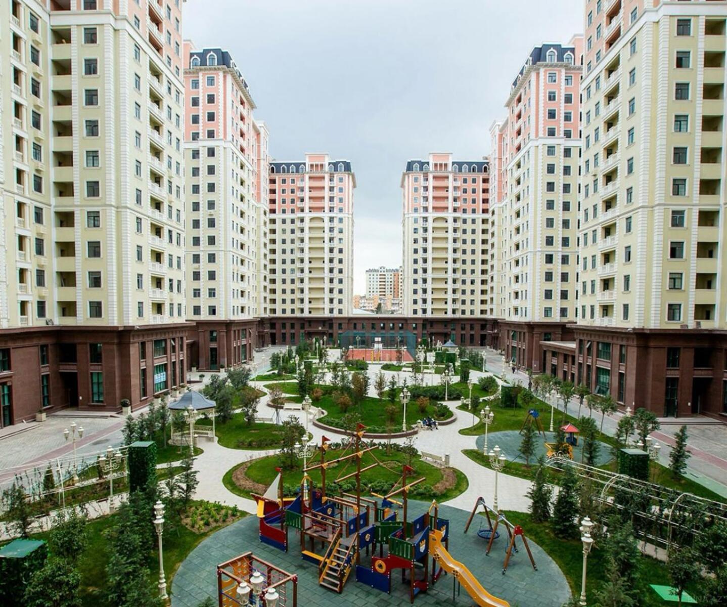 2-комн. новостройка - м. Элмляр Академиясы - 68 м² (1)
