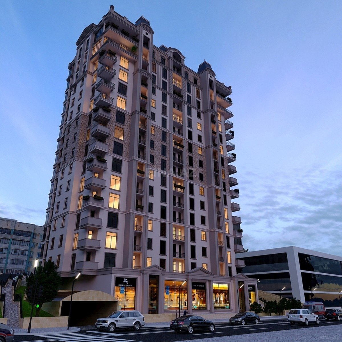 2 otaqlı yeni tikili - Həzi Aslanov m. - 82.1 m² (15)