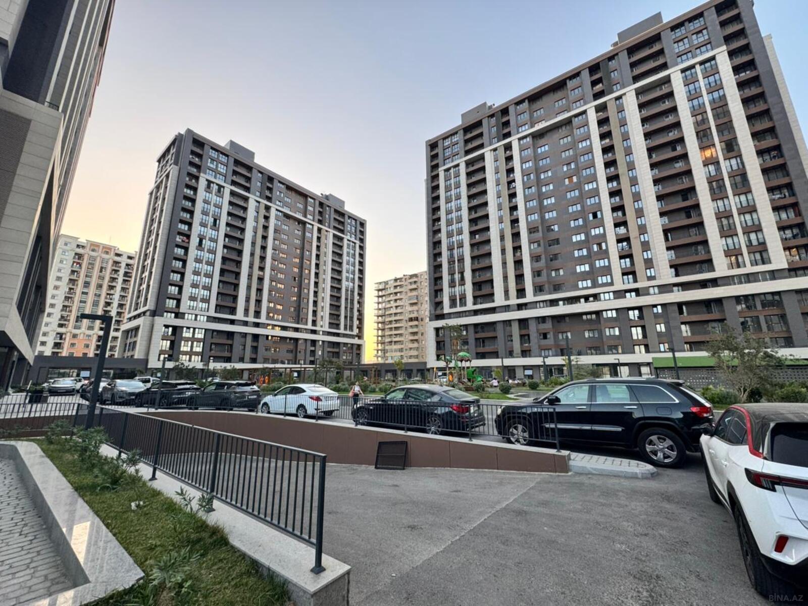 3 otaqlı yeni tikili - Şah İsmayıl Xətai m. - 128 m² (1)
