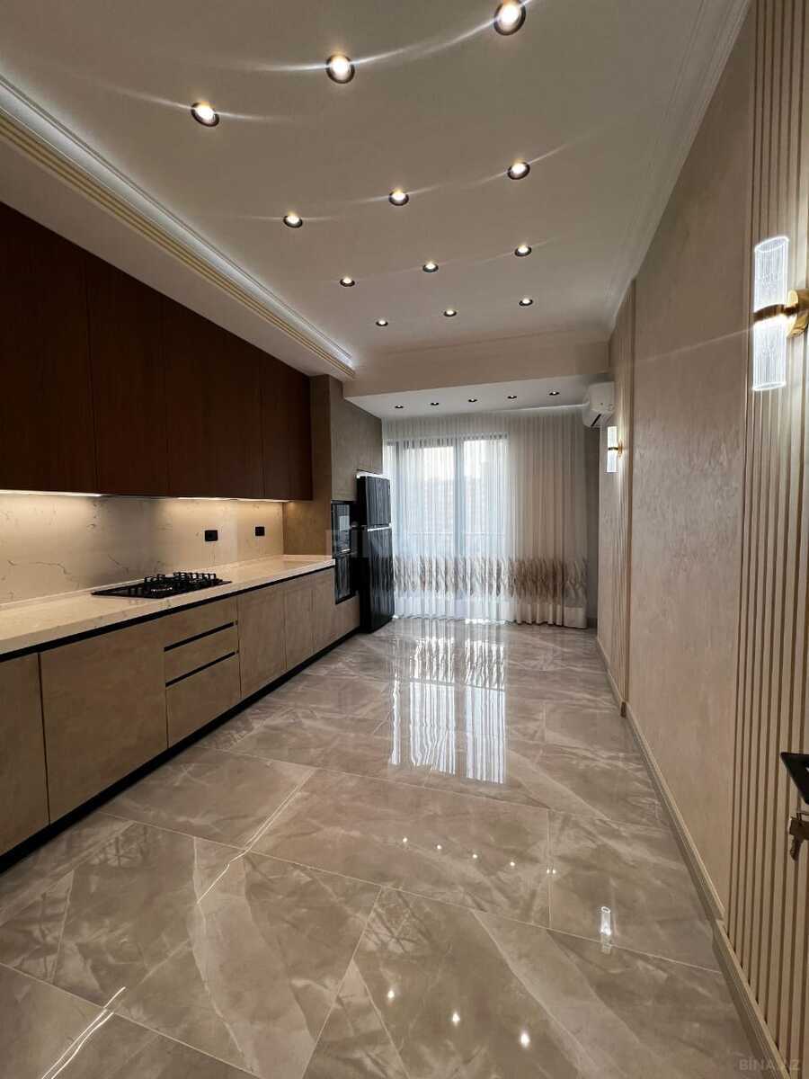 3 otaqlı yeni tikili - Şah İsmayıl Xətai m. - 128 m² (7)