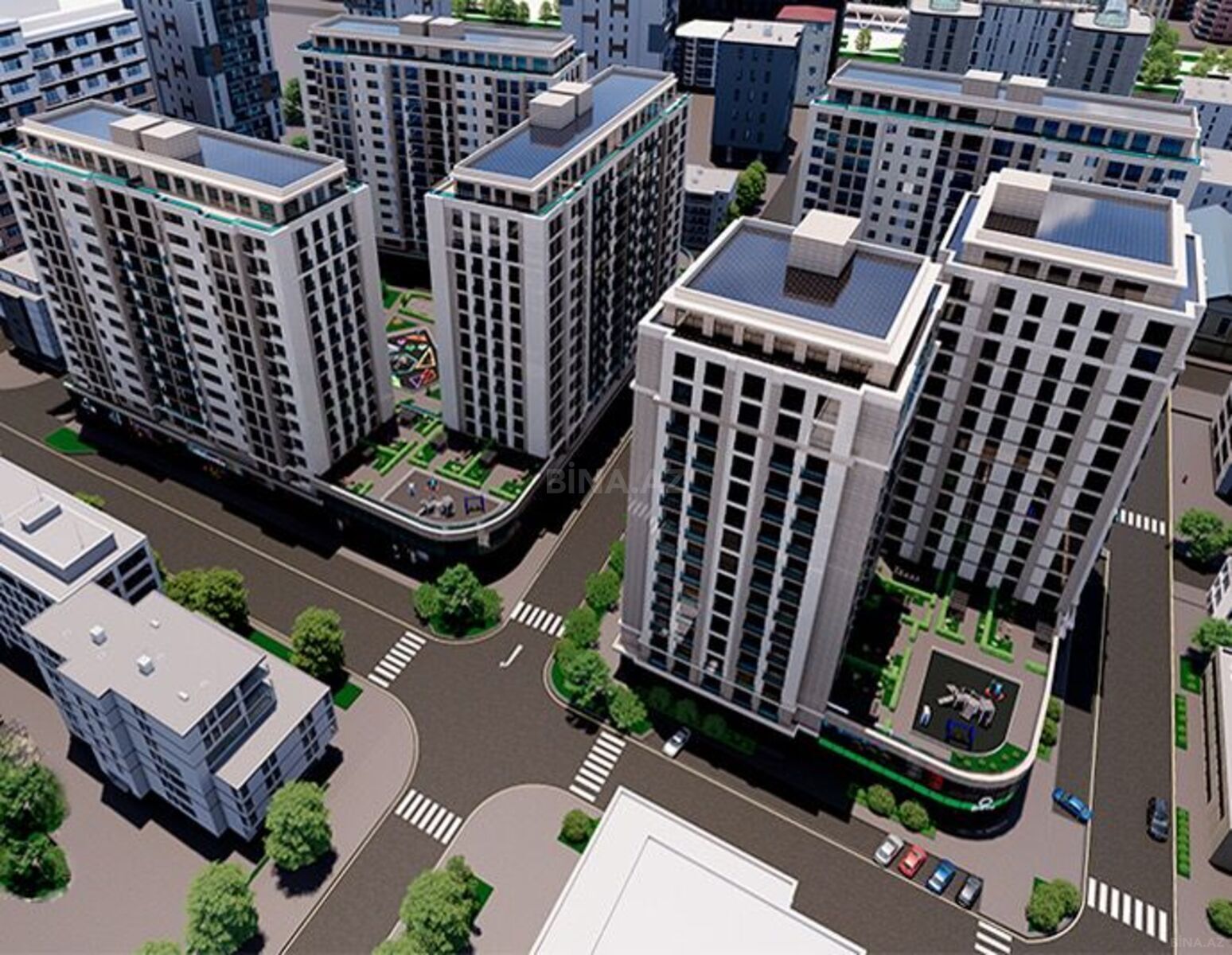 5 otaqlı yeni tikili - Nizami m. - 267 m² (16)