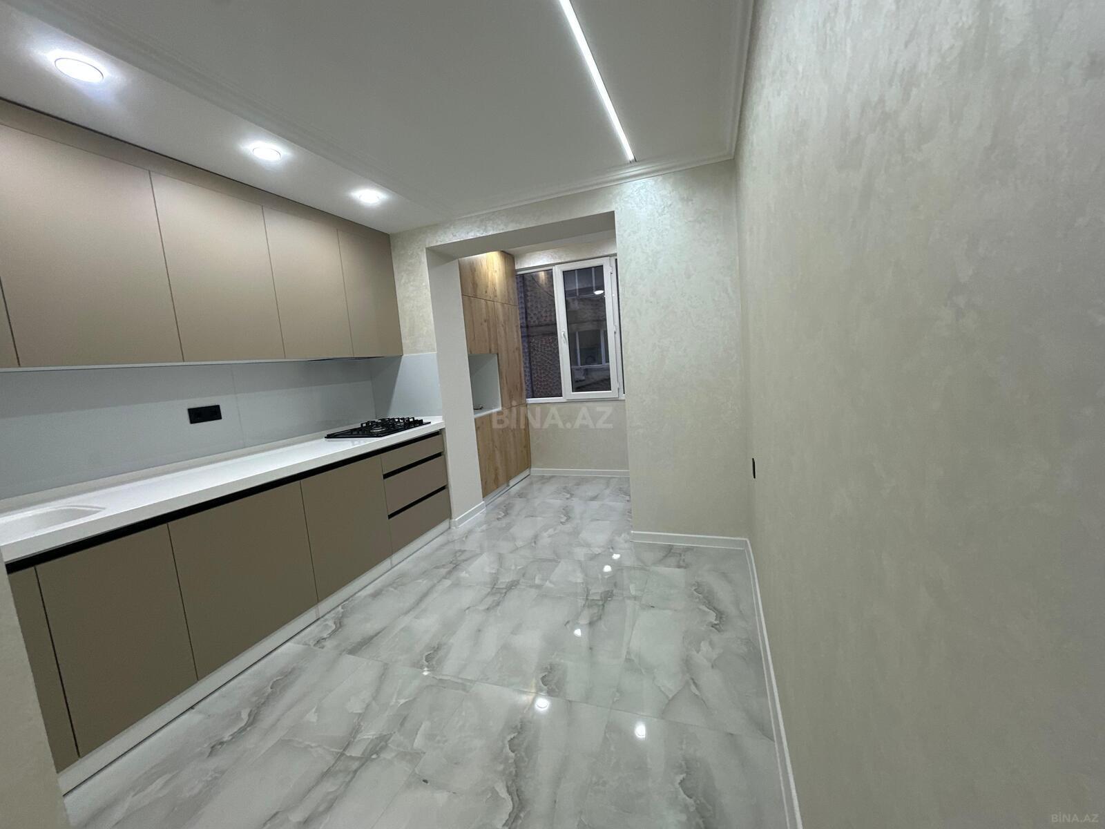 3 otaqlı yeni tikili - Həzi Aslanov m. - 80 m² (15)