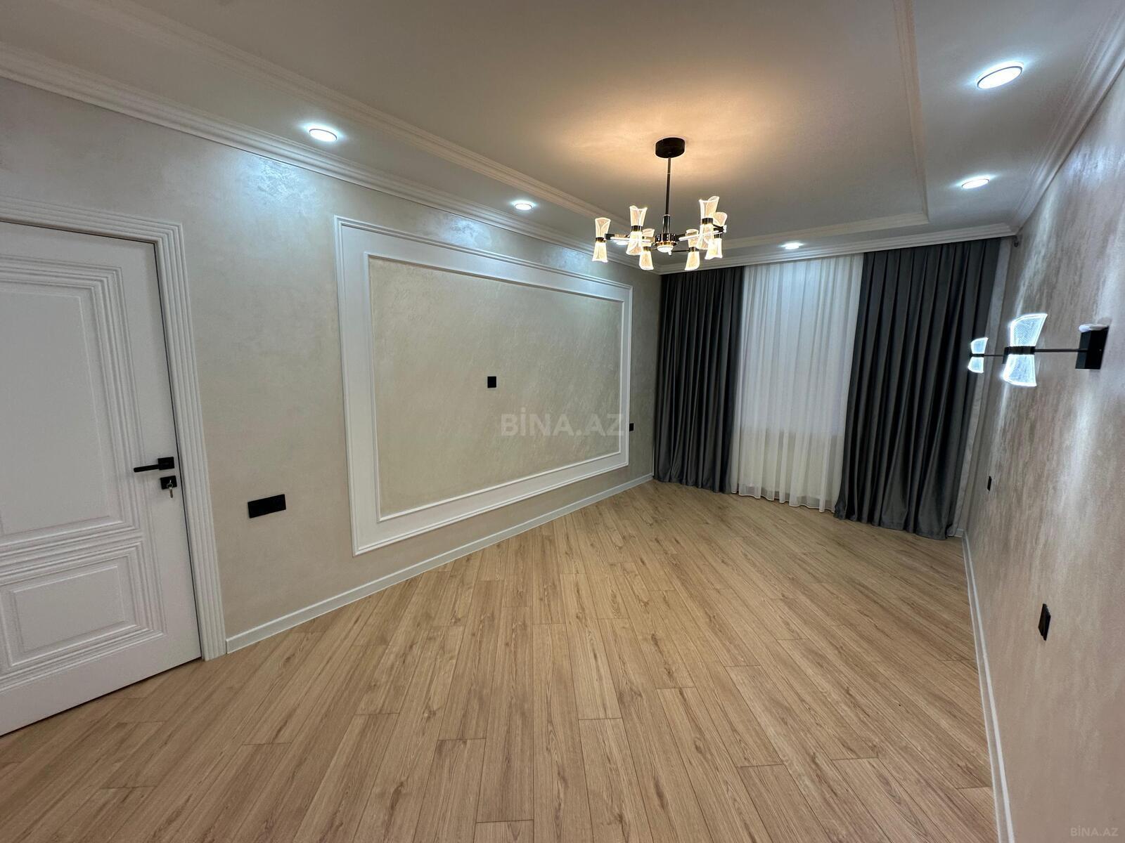 3 otaqlı yeni tikili - Həzi Aslanov m. - 80 m² (1)