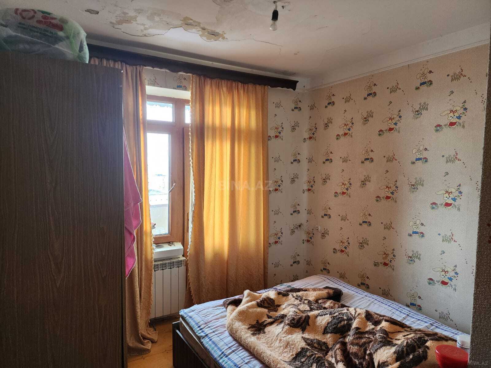 3 otaqlı köhnə tikili - Həzi Aslanov q. - 80 m² (5)