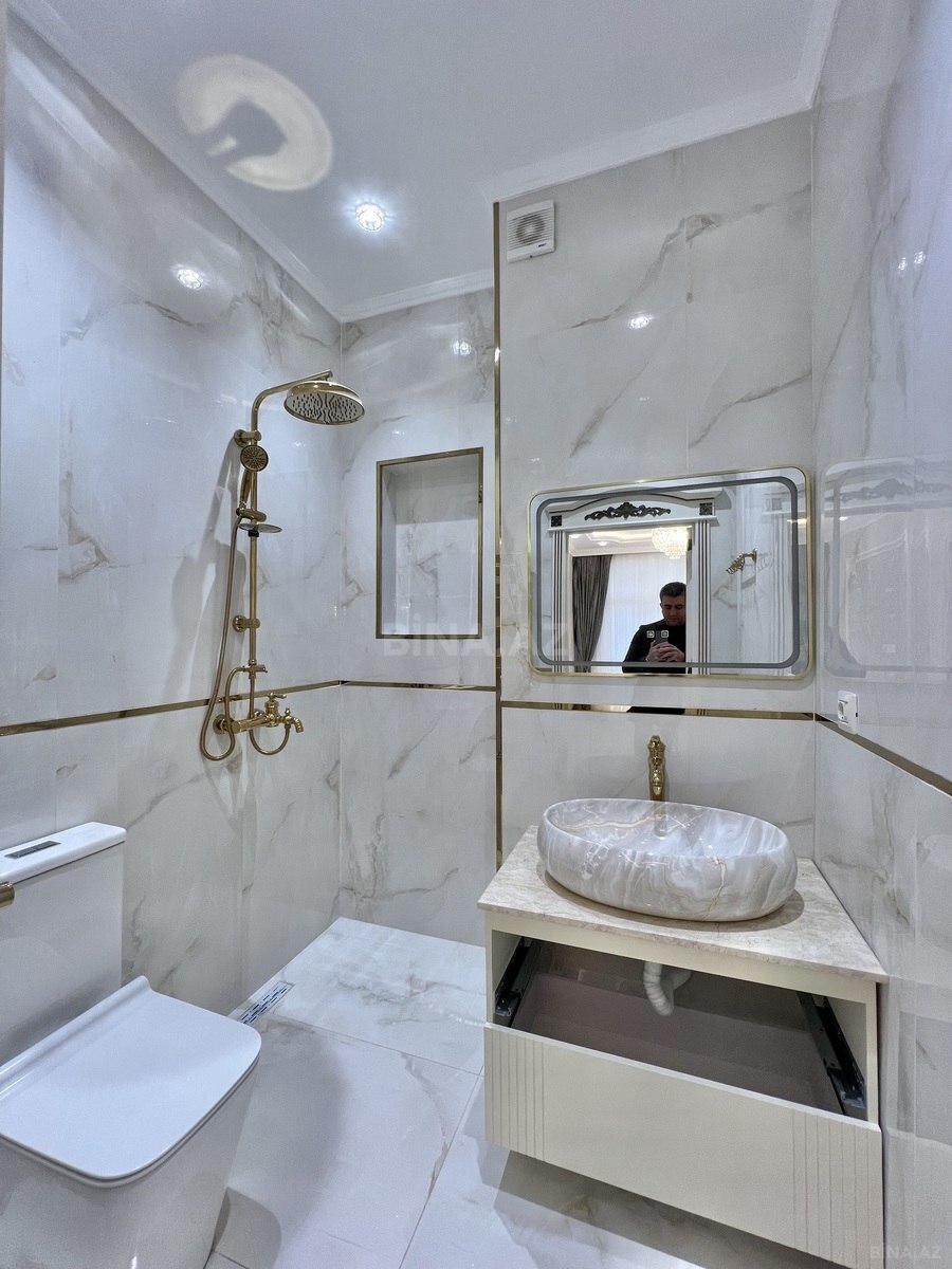 3 otaqlı yeni tikili - Gənclik m. - 134 m² (10)