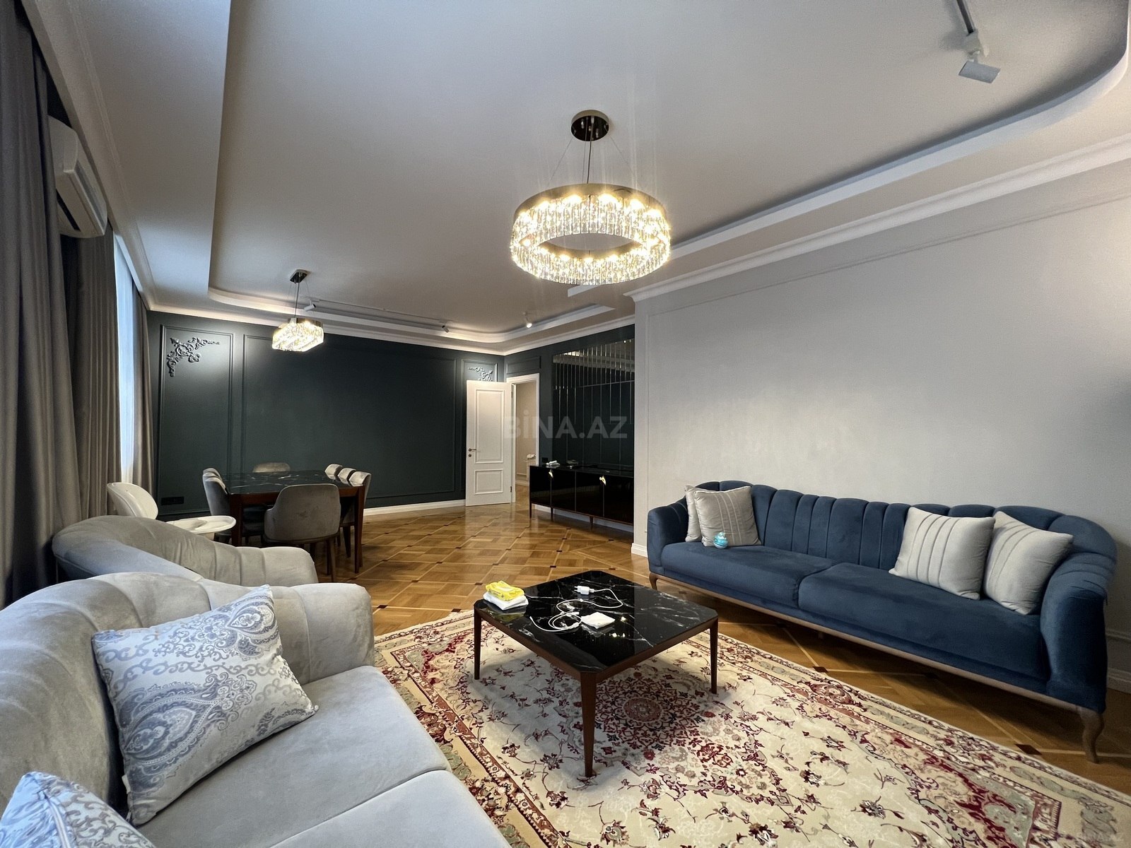 3 otaqlı yeni tikili - Gənclik m. - 140 m² (3)