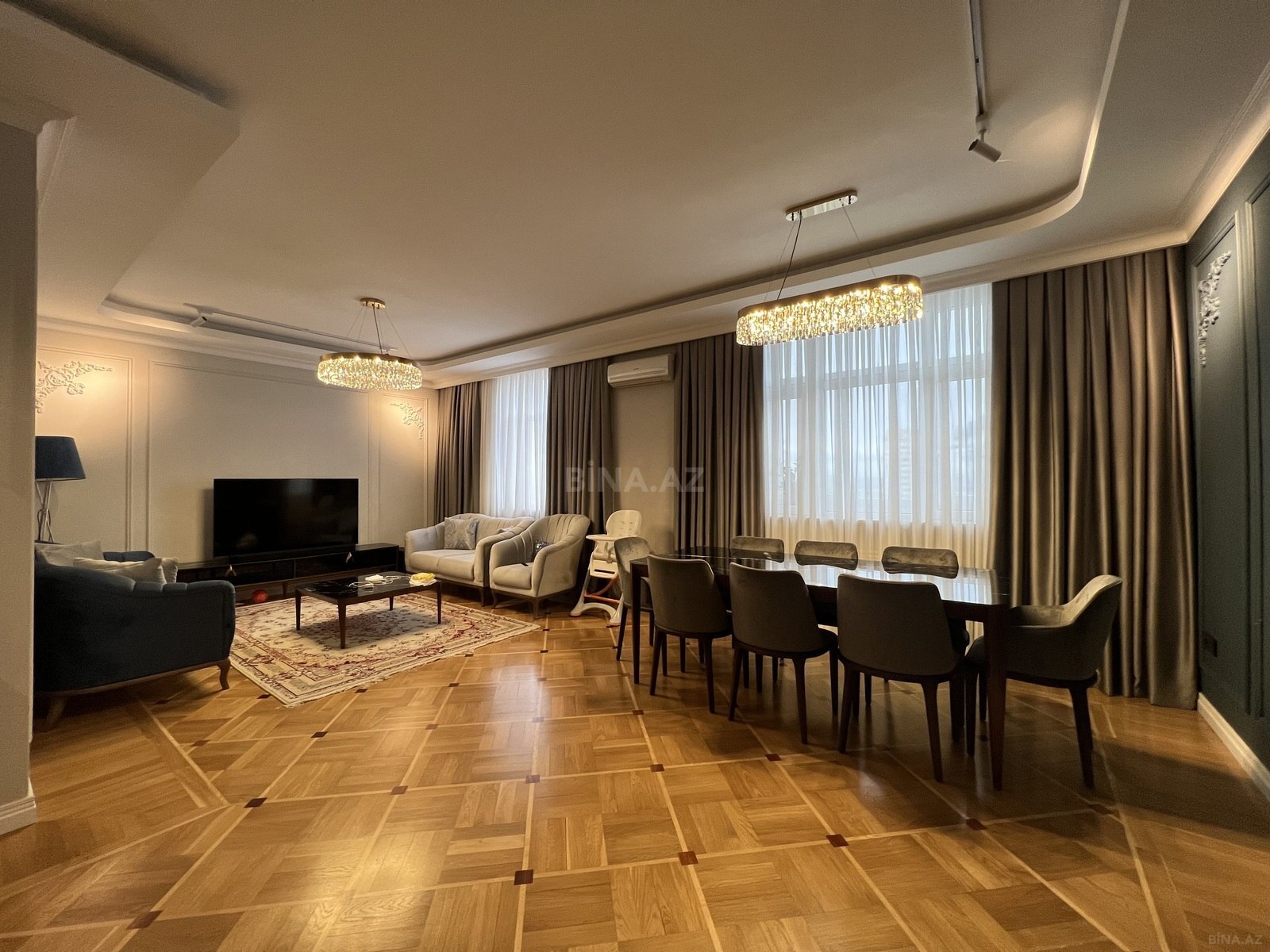 3 otaqlı yeni tikili - Gənclik m. - 140 m² (1)