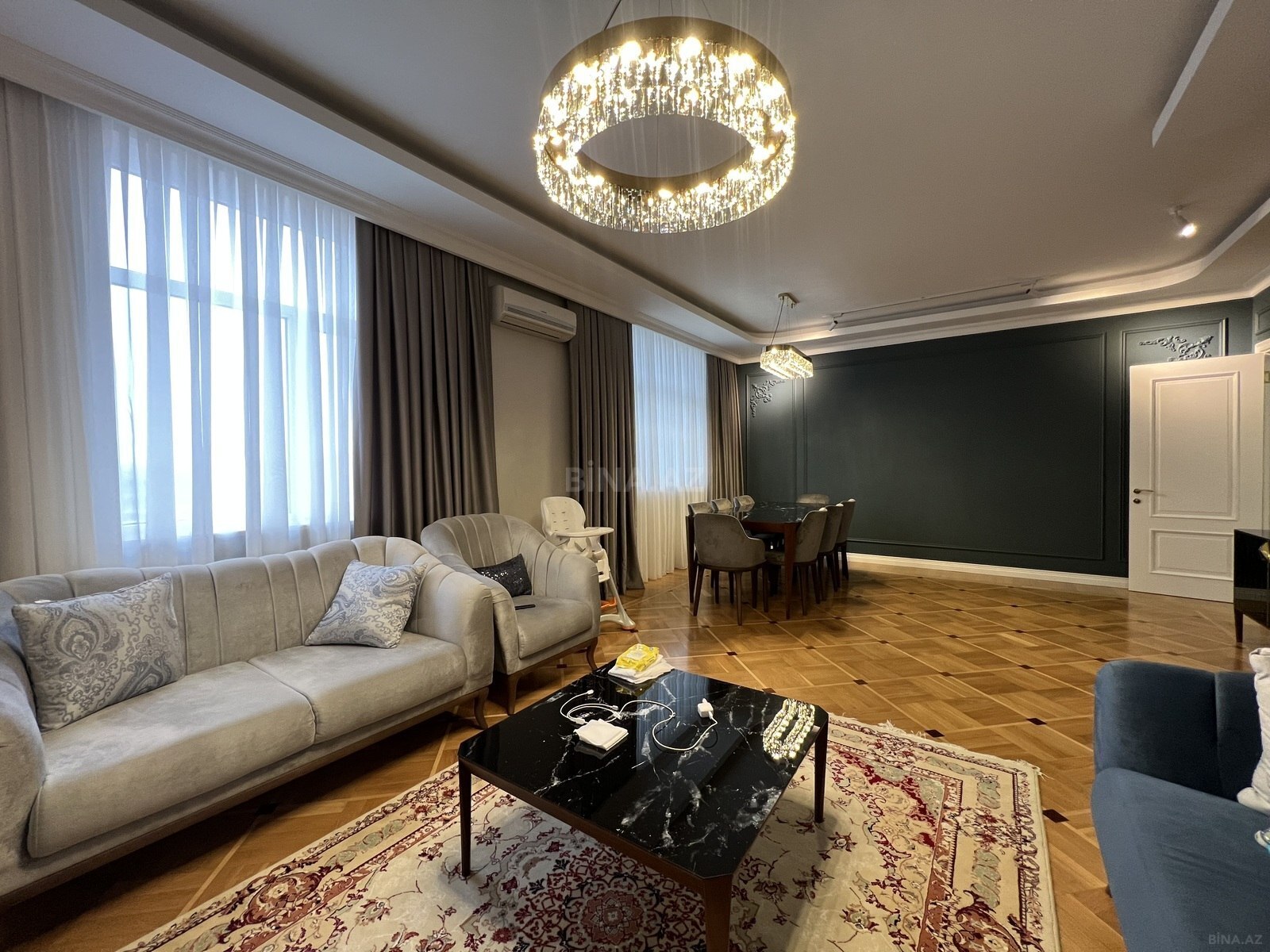 3 otaqlı yeni tikili - Gənclik m. - 140 m² (4)