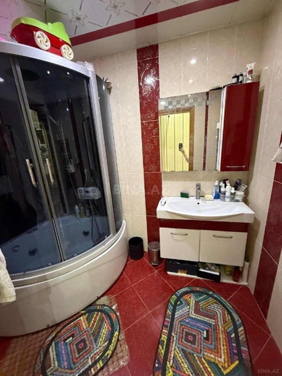 3 otaqlı yeni tikili - Şah İsmayıl Xətai m. - 145 m² (13)