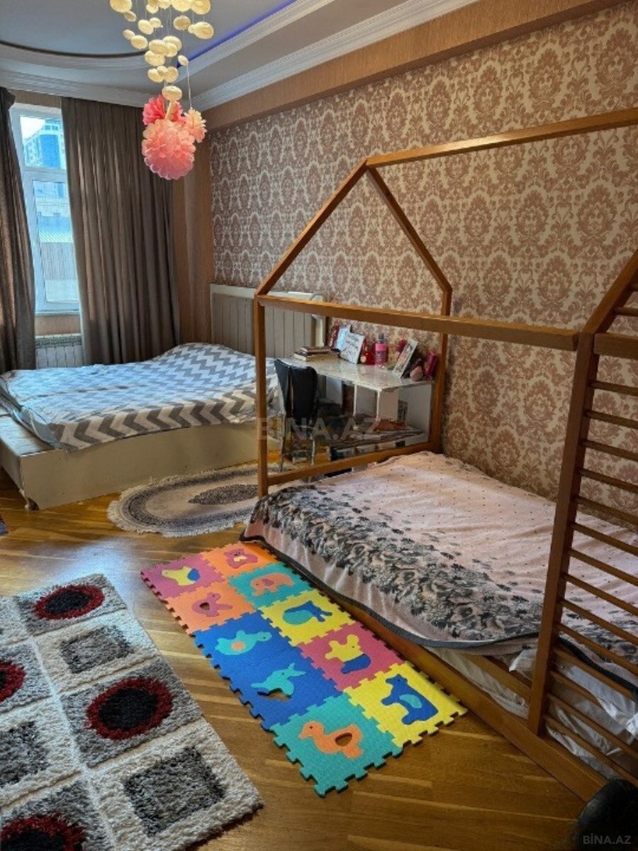 3 otaqlı yeni tikili - Şah İsmayıl Xətai m. - 145 m² (10)