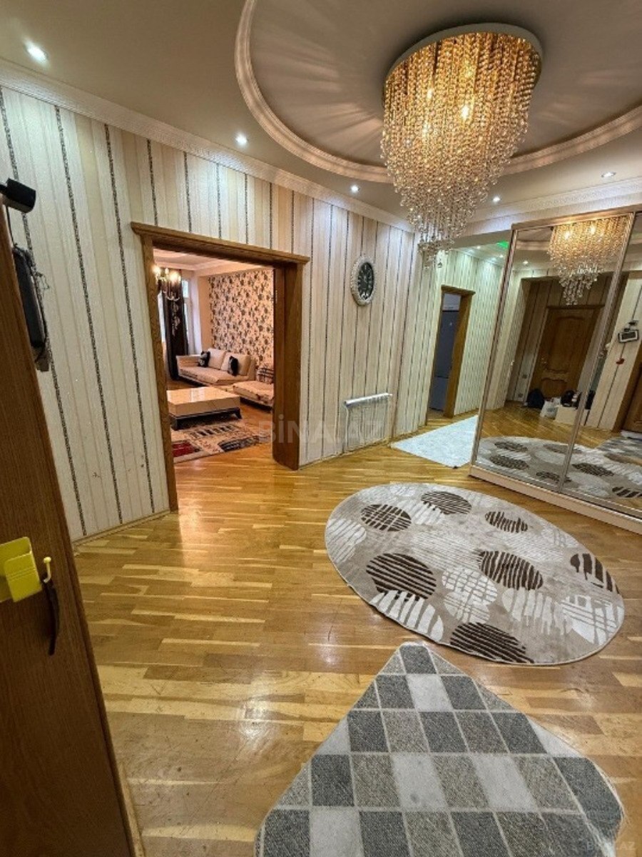 3 otaqlı yeni tikili - Şah İsmayıl Xətai m. - 145 m² (17)