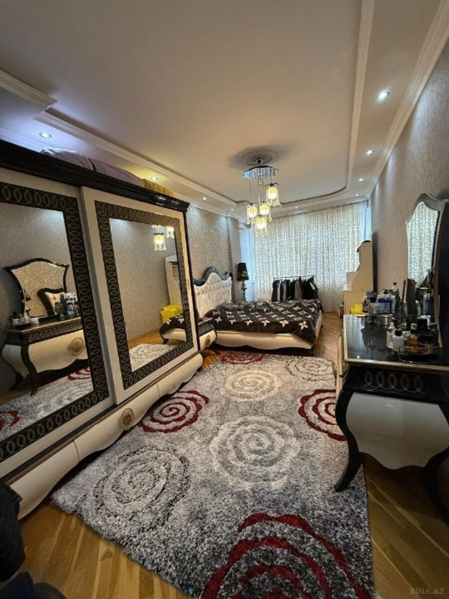 3 otaqlı yeni tikili - Şah İsmayıl Xətai m. - 145 m² (5)