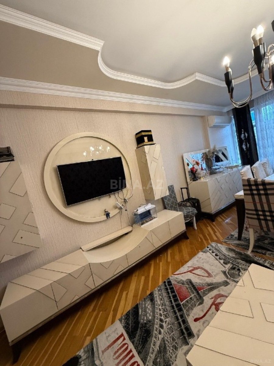 3 otaqlı yeni tikili - Şah İsmayıl Xətai m. - 145 m² (4)