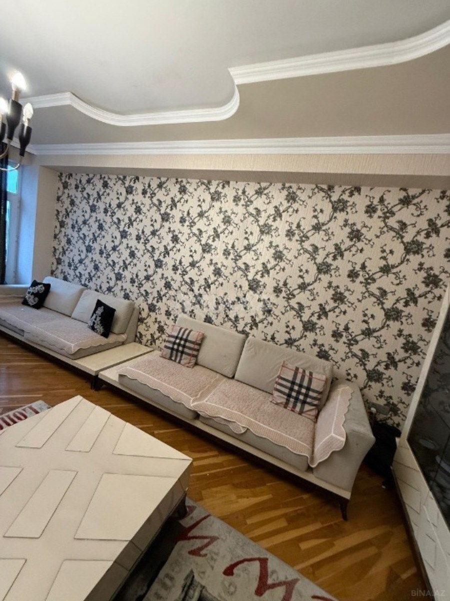 3 otaqlı yeni tikili - Şah İsmayıl Xətai m. - 145 m² (3)