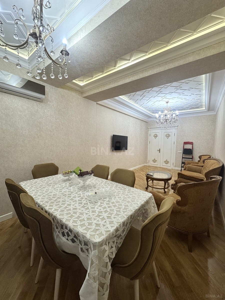 3 otaqlı yeni tikili - Həzi Aslanov m. - 109 m² (2)