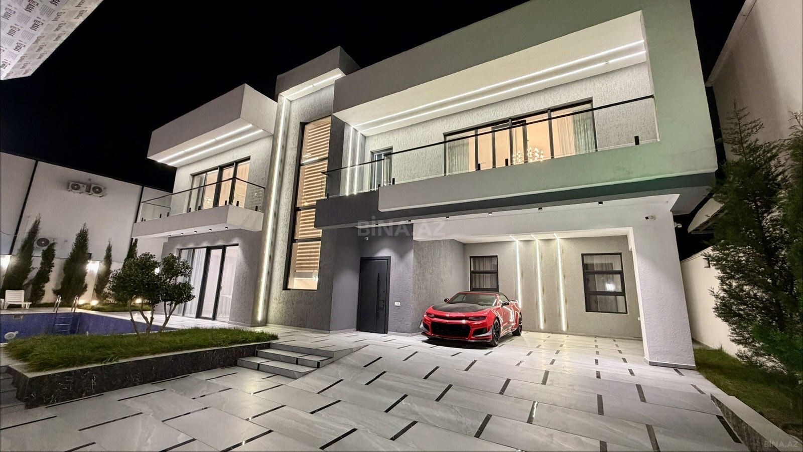 6 otaqlı həyət evi/bağ evi - Buzovna q. - 420 m² (2)