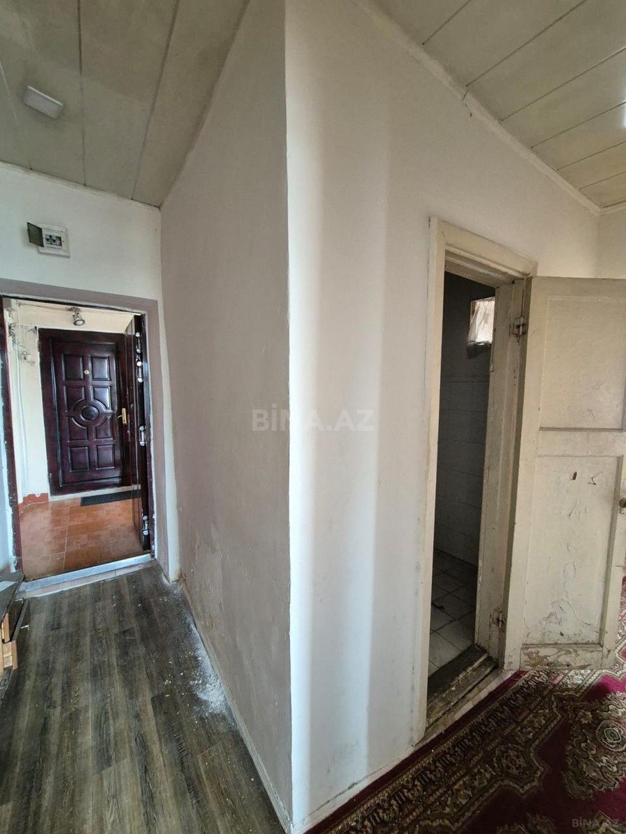1 otaqlı köhnə tikili - İnşaatçılar m. - 30 m² (4)