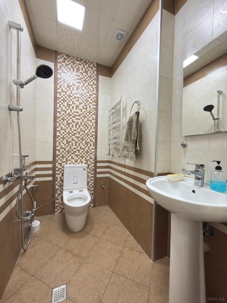 3 otaqlı yeni tikili - İnşaatçılar m. - 75 m² (13)