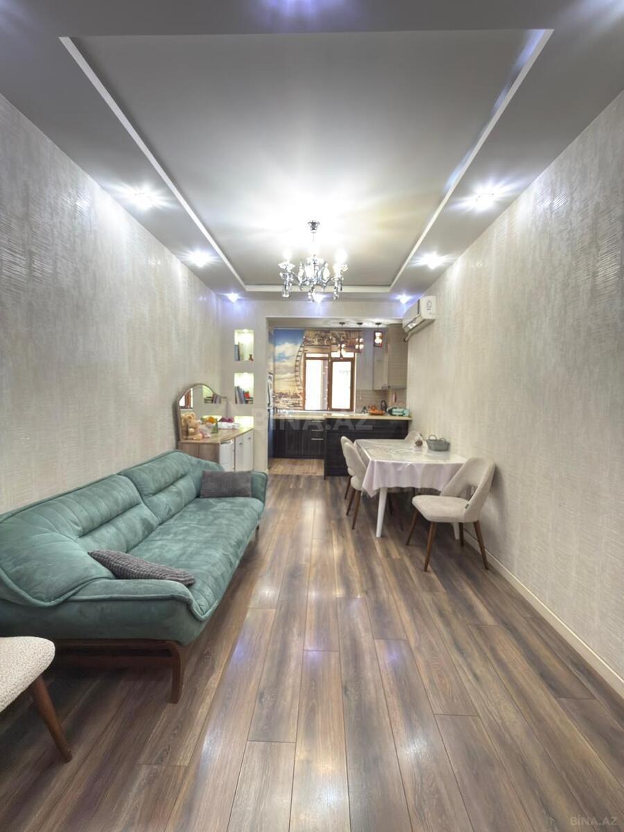 3 otaqlı yeni tikili - İnşaatçılar m. - 75 m² (4)