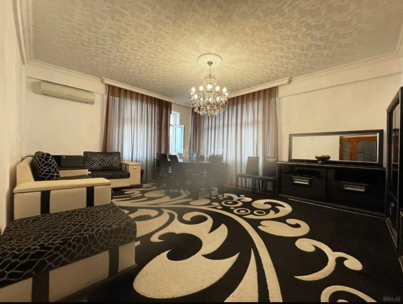 4 otaqlı yeni tikili - İnşaatçılar m. - 134.8 m² (6)