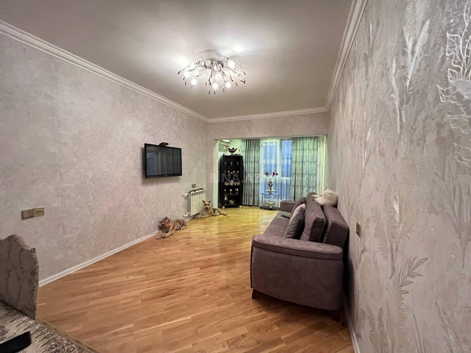 3 otaqlı köhnə tikili - Əhmədli m. - 74 m² (2)