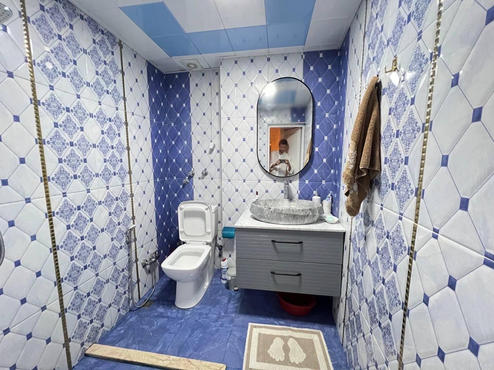 3 otaqlı köhnə tikili - Əhmədli m. - 74 m² (12)