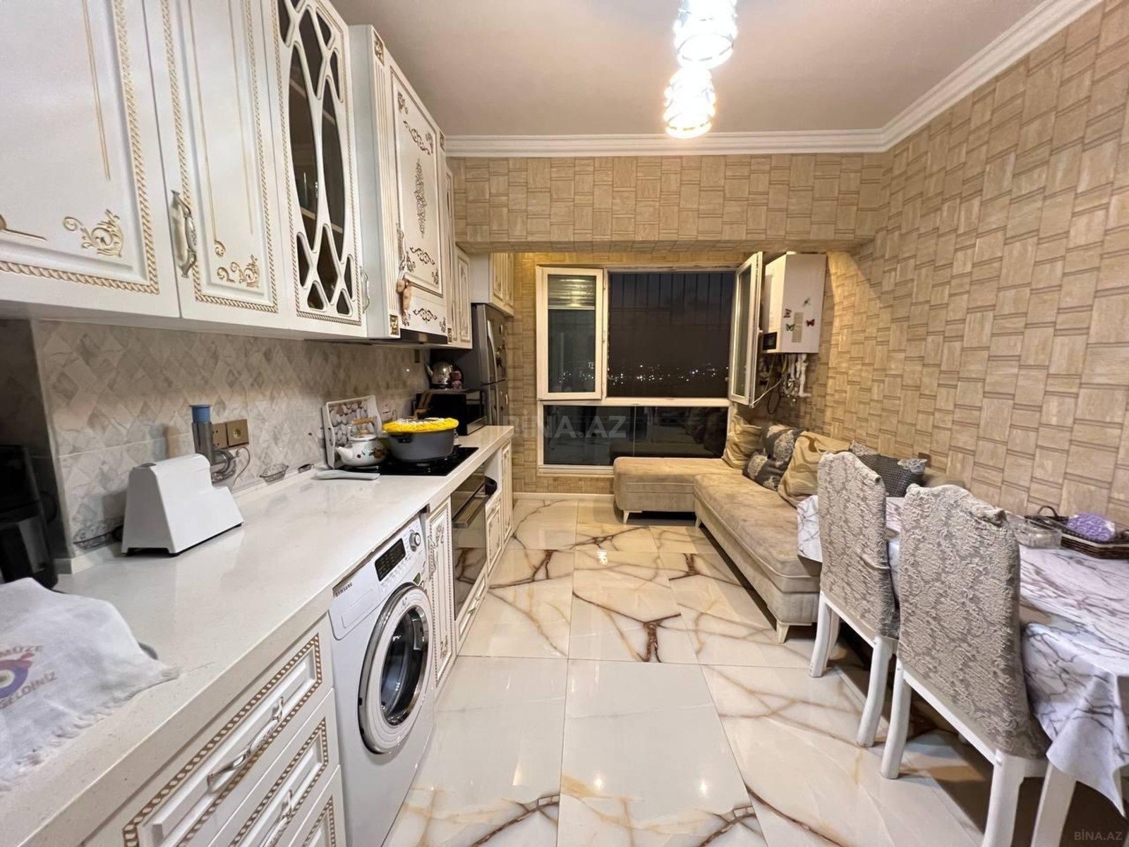 3 otaqlı köhnə tikili - Əhmədli m. - 74 m² (5)
