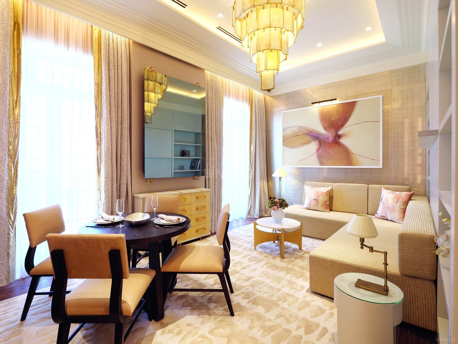 Knightsbridge Residence White City tikinti şirkətinə məxsus yaşayış kompleksi-collage-photo-2