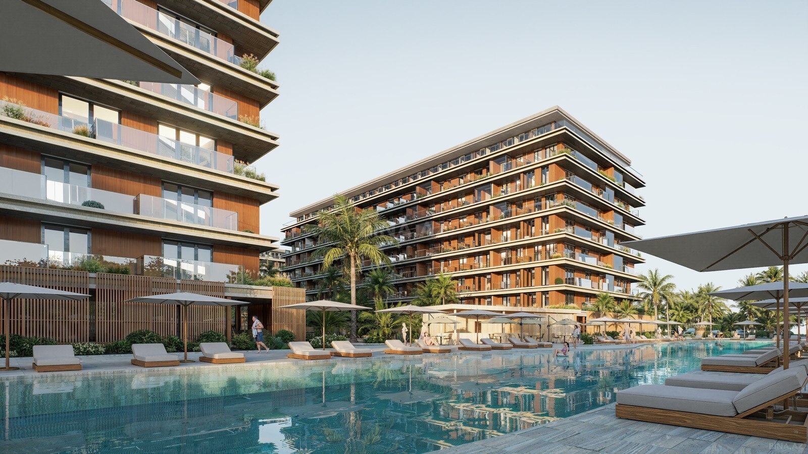 1 otaqlı yeni tikili - Nardaran q. - 51.4 m² (5)