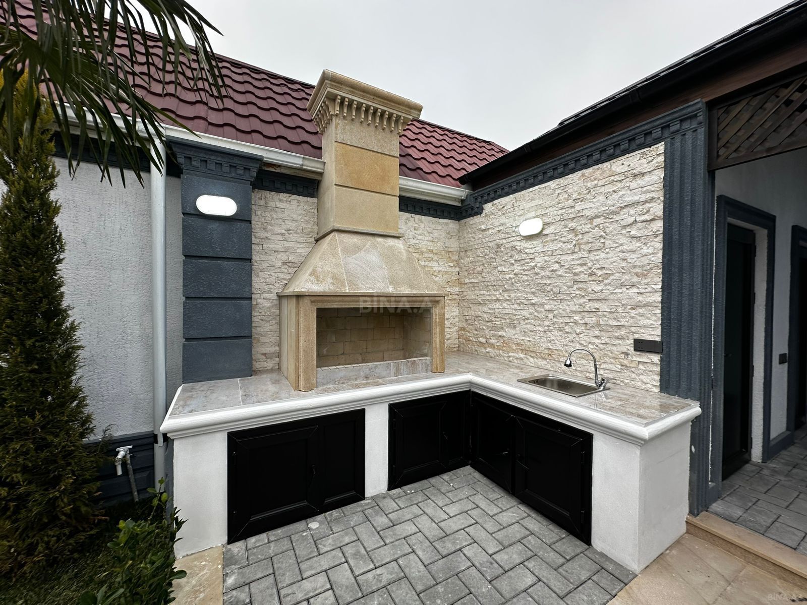 4 otaqlı həyət evi/bağ evi - Şüvəlan q. - 120 m² (6)