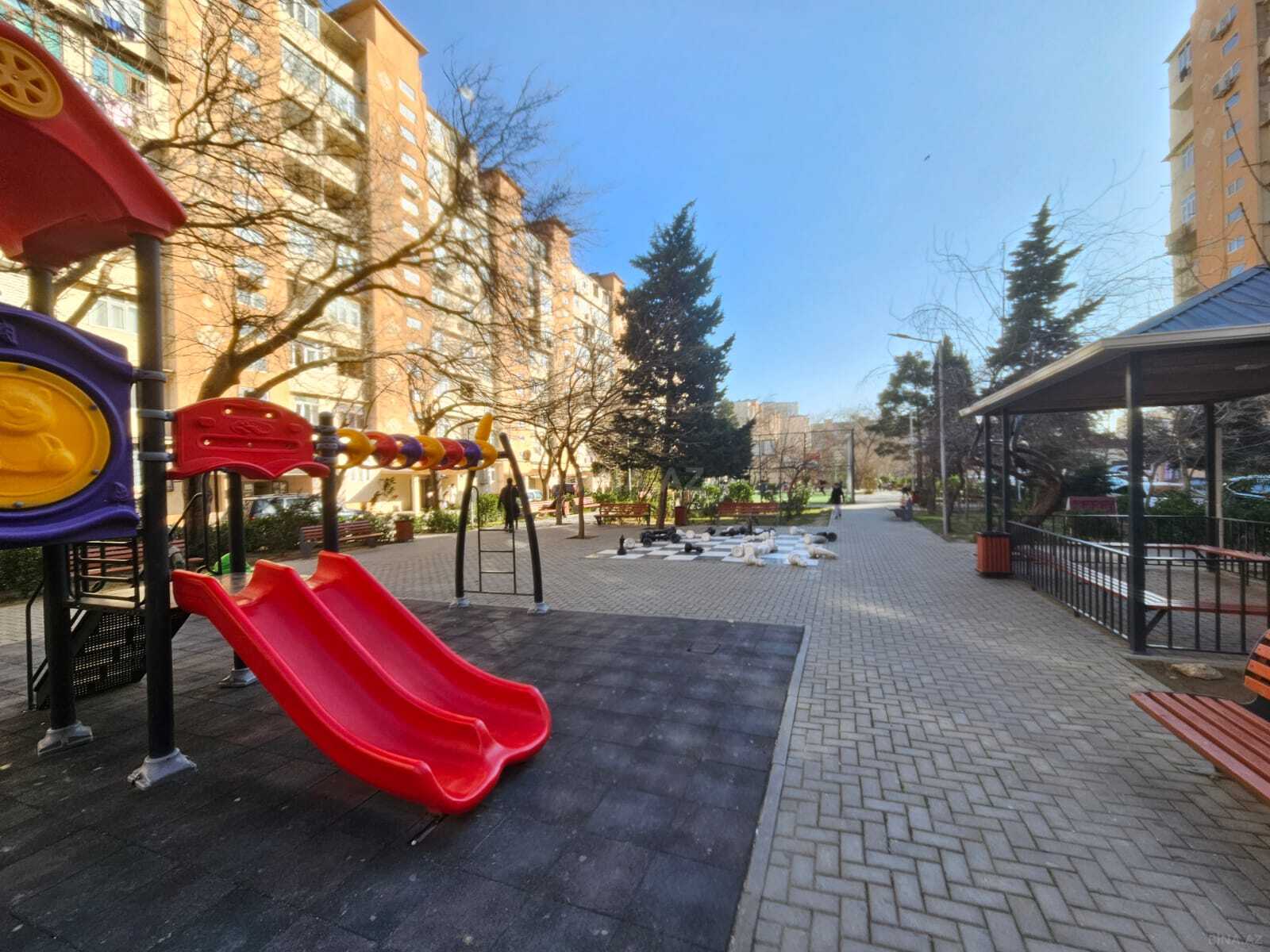 1 otaqlı köhnə tikili - Yeni Günəşli q. - 40 m² (21)