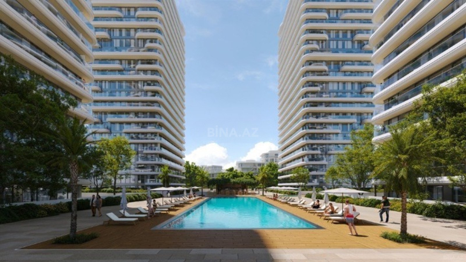 1 otaqlı yeni tikili - Sea Breeze q. - 57.2 m² (1)