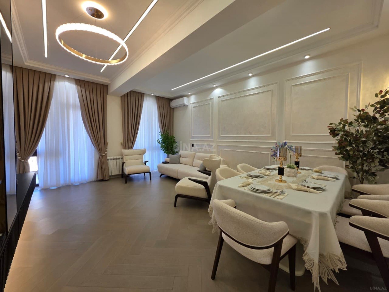 3 otaqlı yeni tikili - Nəriman Nərimanov m. - 104 m² (4)