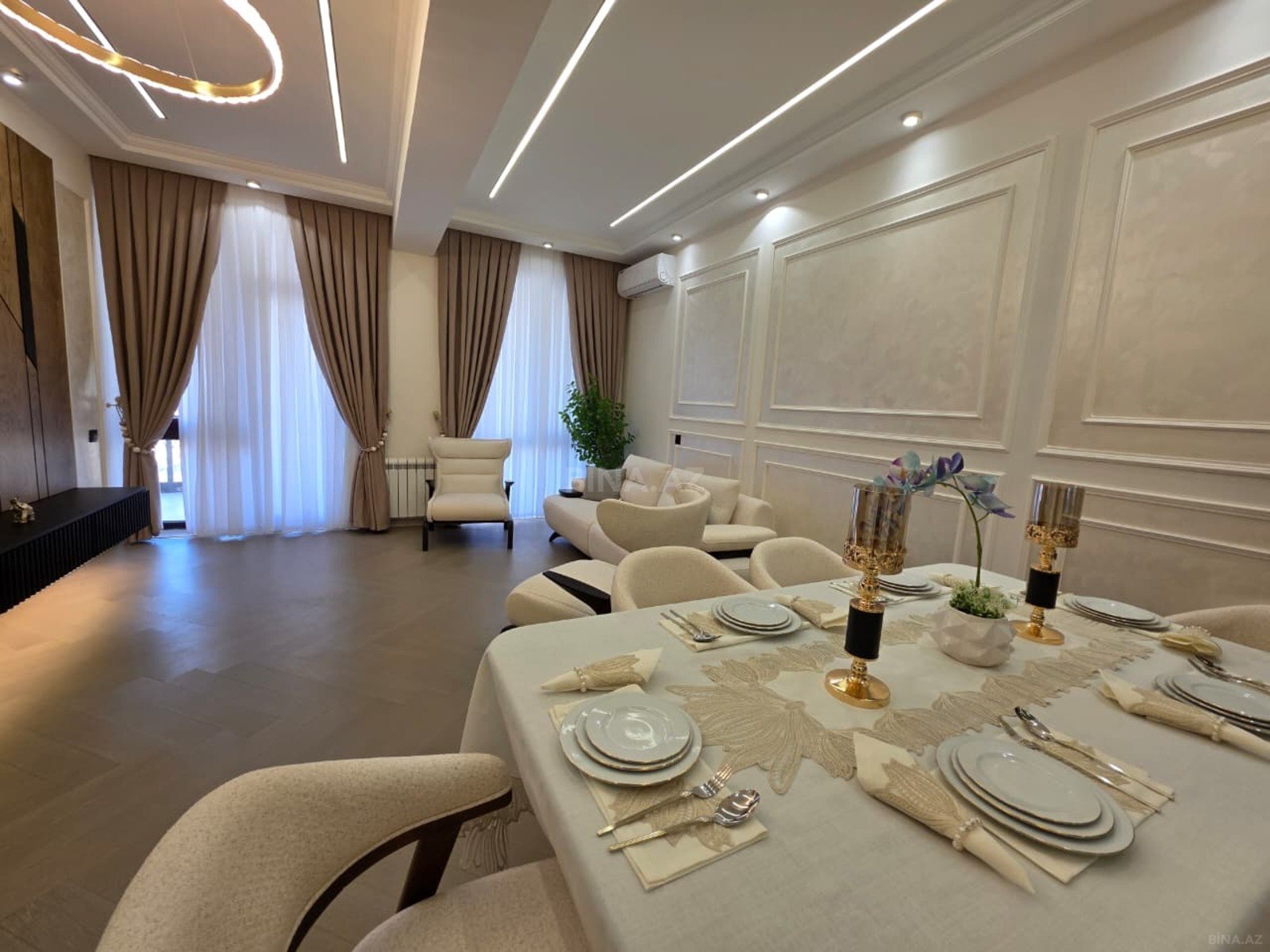3 otaqlı yeni tikili - Nəriman Nərimanov m. - 104 m² (17)