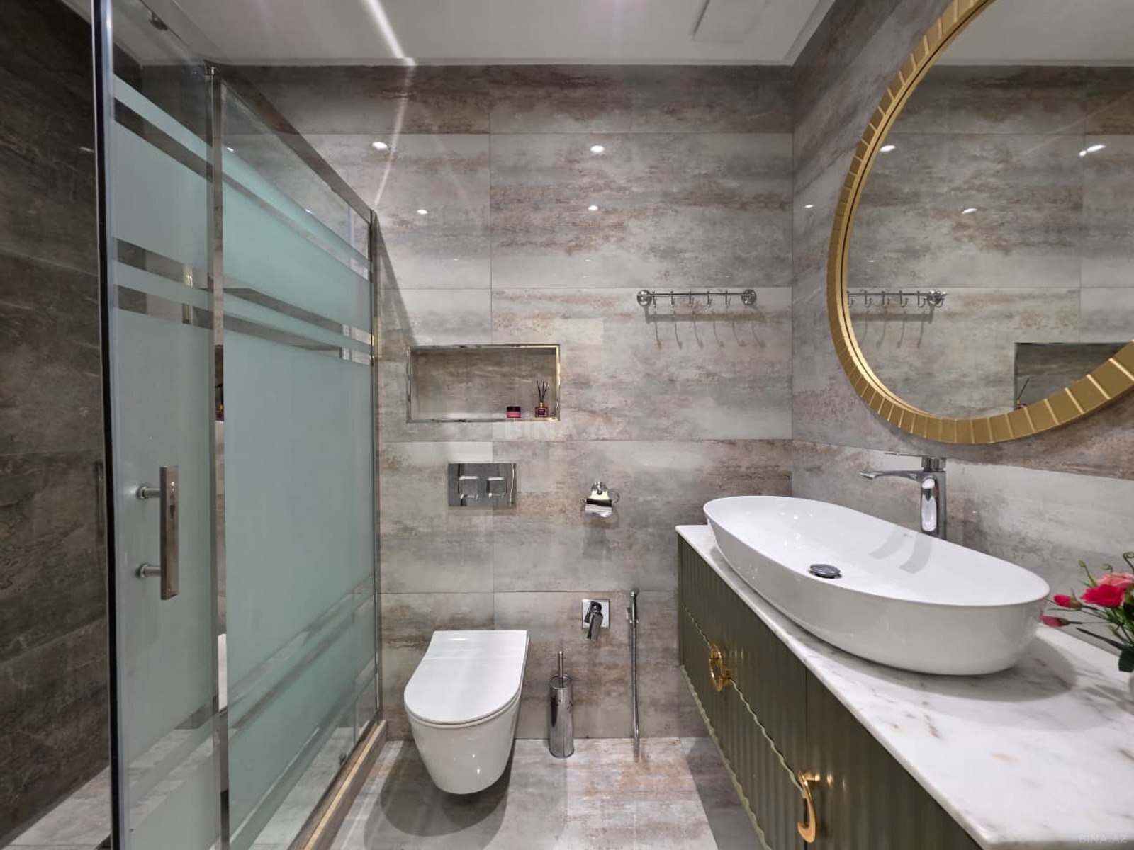 3 otaqlı yeni tikili - Nəriman Nərimanov m. - 104 m² (13)