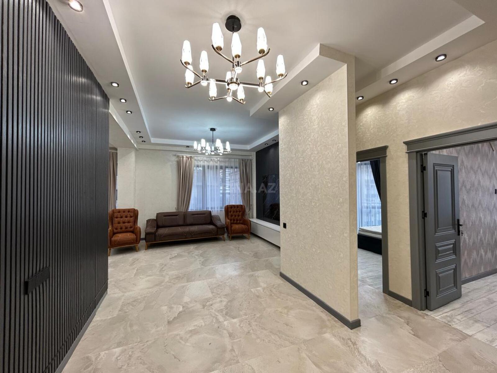 3 otaqlı yeni tikili - Şah İsmayıl Xətai m. - 90 m² (7)